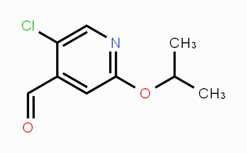 CAS No. 1289135-79-0, 5-Chloro-2-isopropoxyisonicotinaldehyde