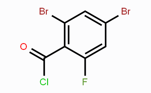 CAS No. 497181-20-1, 2,4-Dibromo-6-fluorobenzoyl chloride