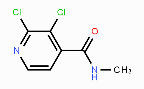 CAS No. 329794-24-3, 2,3-Dichloro-N-methyl-4-pyridinecarboxamide