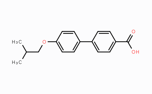 CAS No. 875927-49-4, 4-Isobutoxybiphenyl-4'-carboxylic acid