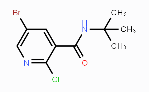 CAS No. 1247217-76-0, 5-bromo-N-tert-butyl-2-chloropyridine-3-carboxamide