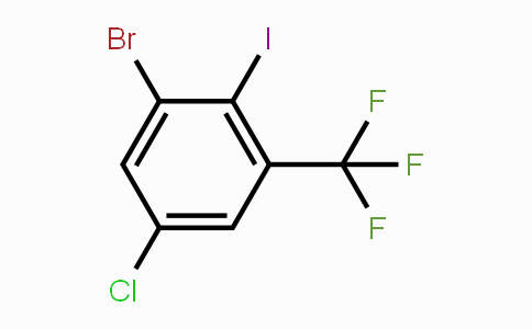 CAS No. 1027512-75-9, 3-Bromo-5-chloro-2-iodobenzotrifluoride