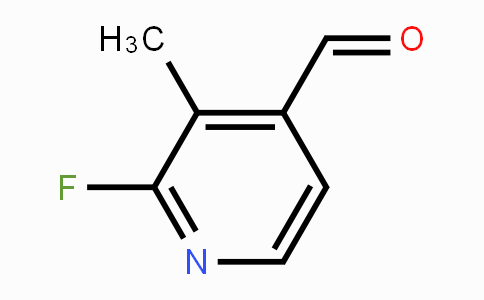 CAS No. 1211581-05-3, 2-Fluoro-3-methylpyridine-4-carboxaldehyde
