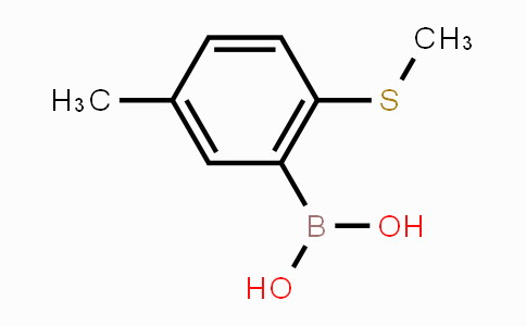 CAS No. 1259443-48-5, 5-Methyl-2-(methylthio)phenylboronic acid
