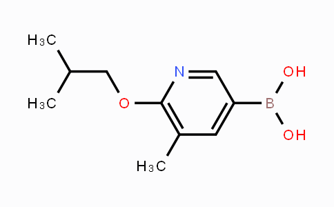 CAS No. 1256355-19-7, 6-Isobutoxy-5-methylpyridine-3-boronic acid