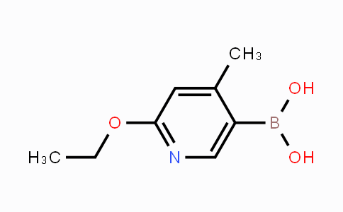 CAS No. 1256355-37-9, 2-Ethoxy-4-methylpyridine-5-boronic acid