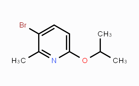 1239611-34-7 | 3-Bromo-6-isopropoxy-2-methylpyridine