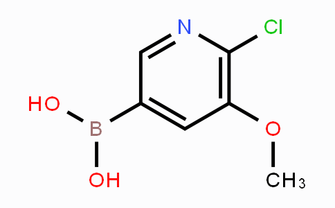 CAS No. 1548827-73-1, 6-Chloro-5-methoxypyridine-3-boronic acid