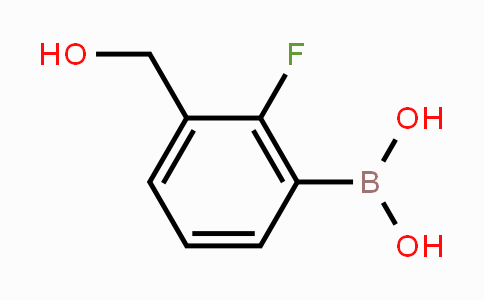 CAS No. 1256355-08-4, 2-Fluoro-3-(hydroxymethyl)phenylboronic acid