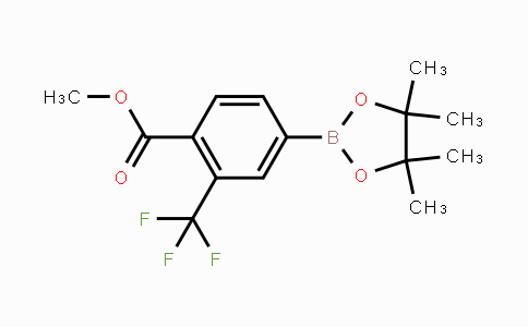 CAS No. 1045795-70-7, 4-Methoxycarbonyl-3-(trifluoromethyl)phenylboronic acid pinacol ester
