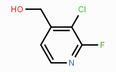 CAS No. 1149587-00-7, 3-Chloro-2-fluoro-4-(hydroxymethyl)pyridine