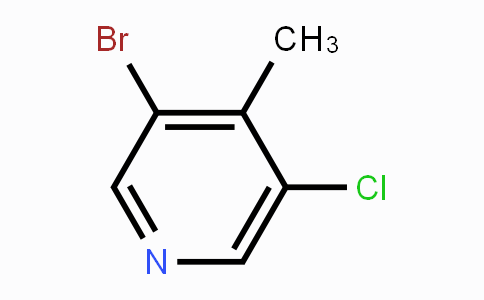 CAS No. 1260010-08-9, 3-Bromo-5-chloro-4-methylpyridine