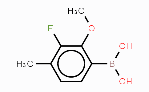CAS No. 1239591-04-8, 3-Fluoro-2-methoxy-4-methylphenyl phenylboronic acid