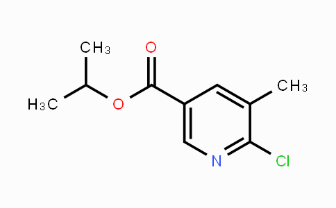 CAS No. 1122090-09-8, 6-Chloro-5-methylnicotinic acid isopropyl ester