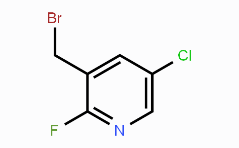 CAS No. 1227574-00-6, 3-Bromomethyl-5-chloro-2-fluoropyridine
