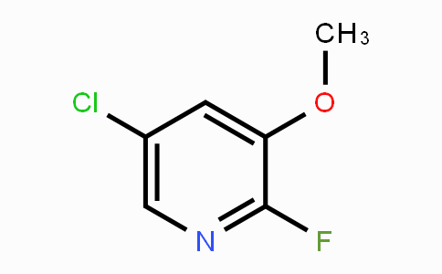 CAS No. 1227580-27-9, 5-Chloro-2-fluoro-3-methoxypyridine