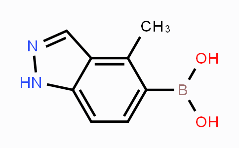 CAS No. 1245816-09-4, 4-Methyl-1H-indazole-5-boronic acid