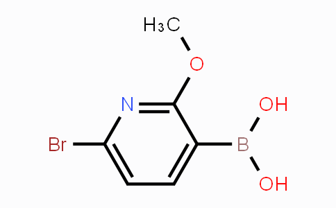 CAS No. 1242314-44-8, 6-Bromo-2-methoxypyridin-3-ylboronic acid