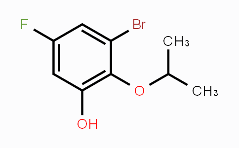 1026796-58-6 | 3-Bromo-5-fluoro-2-isopropoxyphenol