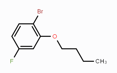 CAS No. 1036724-57-8, 1-Bromo-2-butoxy-4-fluorobenzene