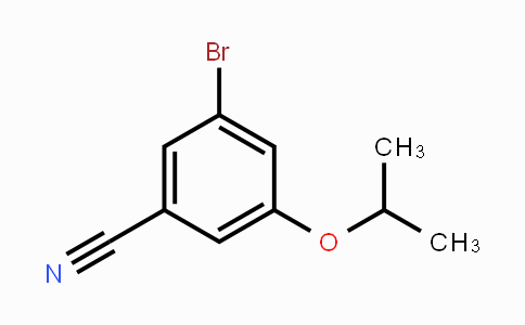 CAS No. 1119779-02-0, 3-Bromo-5-(1-methylethoxy)-benzonitrile