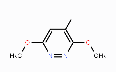 CAS No. 262353-13-9, 4-Iodo-3,6-dimethoxy-pyridazine
