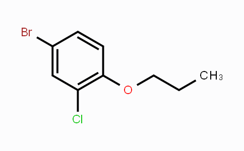 CAS No. 1309933-21-8, 4-Bromo-2-chloro-1-propoxybenzene