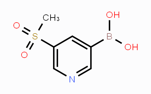 913836-01-8 | 5-(Methylsulfonyl)pyridine-3-boronic acid