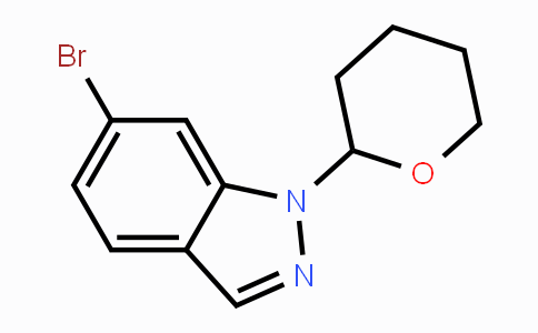 CAS No. 1158680-88-6, 6-Bromo-1-(tetrahydro-2H-pyran-2-yl)-1H-indazole