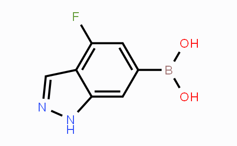 CAS No. 1253911-24-8, (4-Fluoro-1H-indazol-6-yl)boronic acid
