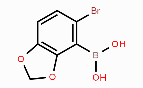 CAS No. 1451392-88-3, 5-Bromobenzo[1,3]dioxole-4-boronic acid