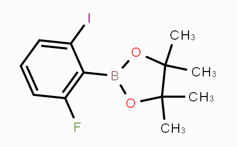 CAS No. 1010839-66-3, 2-Fluoro-6-iodophenylboronic acid pinacol ester
