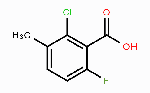 CAS No. 32890-89-4, 2-Chloro-6-fluoro-3-methylbenzoic acid