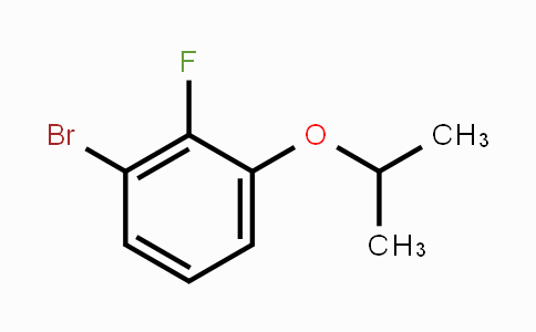 CAS No. 1160293-59-3, 1-Bromo-2-fluoro-3-(1-methylethoxy)-benzene