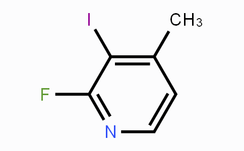 CAS No. 1214323-08-6, 2-Fluoro-3-iodo-4-methylpyridine