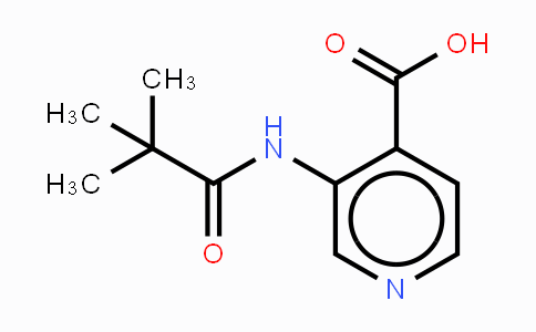CAS No. 86847-91-8, 3-(2,2-Dimethylpropanamido)pyridine-4-barboxylic acid
