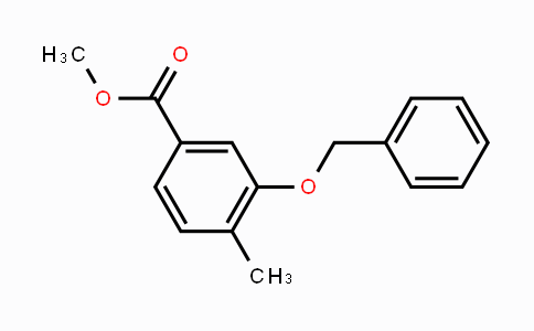 CAS No. 1017082-78-8, 4-Methyl-3-benzyloxybenzoic acid methyl ester