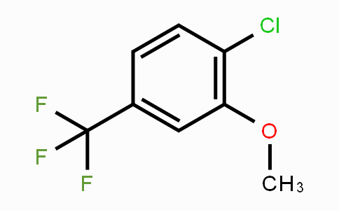 CAS No. 402-08-4, 1-Chloro-2-methoxy-4-(trifluoromethyl)benzene