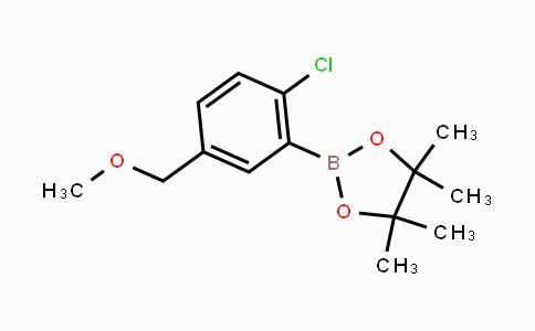 CAS No. 1079402-22-4, 2-Chloro-5-methoxymethylphenylboronic acid pinacol ester