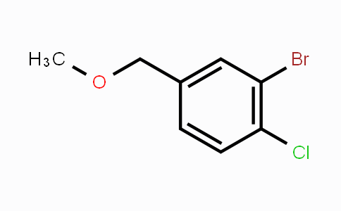 CAS No. 1079402-21-3, 2-Bromo-1-chloro-4-methoxymethyl-benzene
