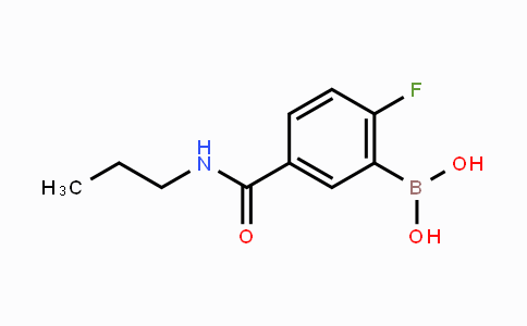 CAS No. 874289-48-2, 2-Fluoro-5-(propylcarbamoyl)phenylboronic acid