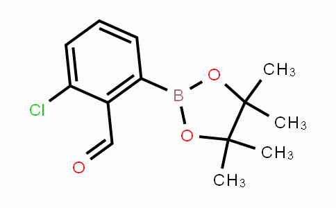 CAS No. 1352129-62-4, 3-Chloro-2-formylphenylboronic acid pinacol ester