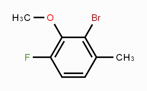 CAS No. 1226808-62-3, 2-Bromo-4-fluoro-3-methoxy-1-methylbenzene