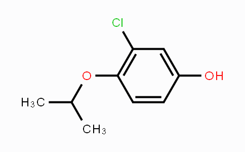 CAS No. 1216247-91-4, 3-Chloro-4-isopropoxyphenol