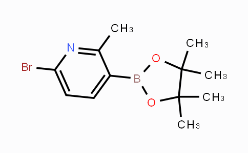 CAS No. 1451391-32-4, 6-Bromo-2-methylpyridine-3-boronic acid pinacol ester