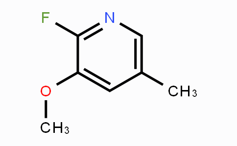 CAS No. 1184172-54-0, 2-Fluoro-3-methoxy-5-methylpyridine