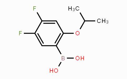 CAS No. 1072951-61-1, 4,5-Difluoro-2-isopropoxyphenylboronic acid