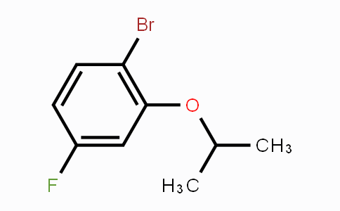 610797-49-4 | 1-Bromo-4-fluoro-2-isopropoxybenzene