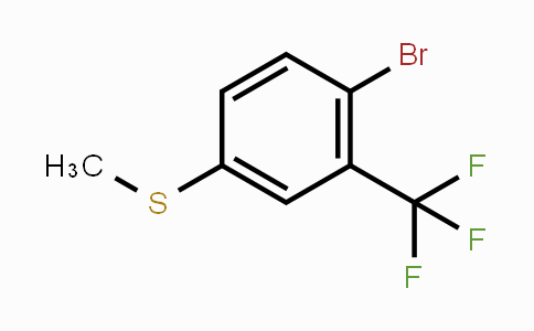 CAS No. 1379356-82-7, 1-Bromo-4-(methylsulfanyl)-2-(trifluoromethyl)benzene