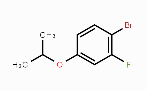 CAS No. 1036724-61-4, 1-Bromo-2-fluoro-4-isopropoxybenzene
